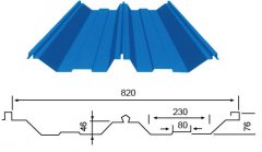 YX46-410-820型彩鋼壓型板